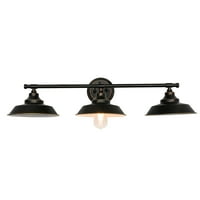 Exclude Bulb Black Vintage Vanity Light Aipsun Bathroom Vanity Lighting Fixtures Industrial Vanity Light for Bathroom Black Wall Light Over Mirror
